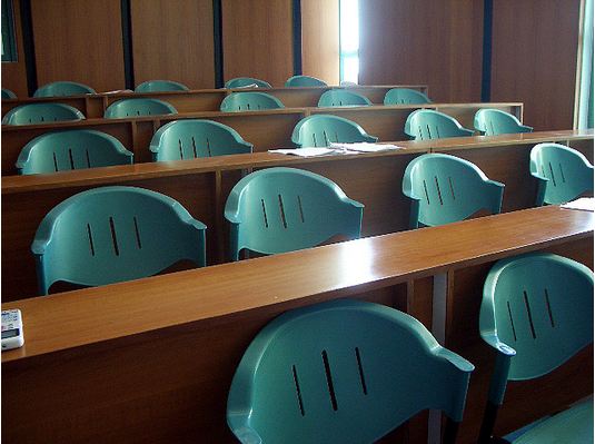 Chairs in a Classroom