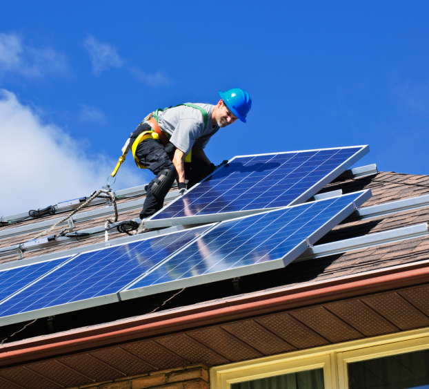 Solar rooftop installation