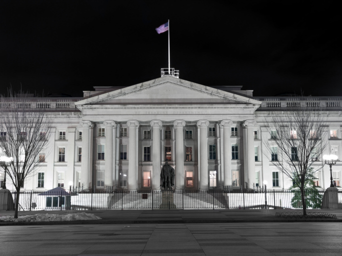 US Treasury building