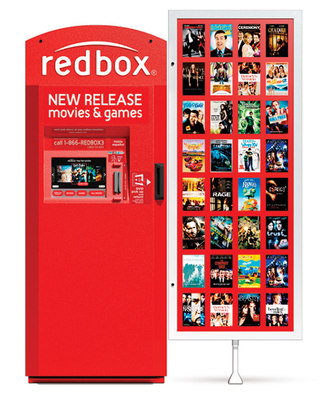 Redbox Coinstar machine