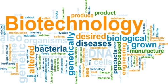 Biotechnology word cloud