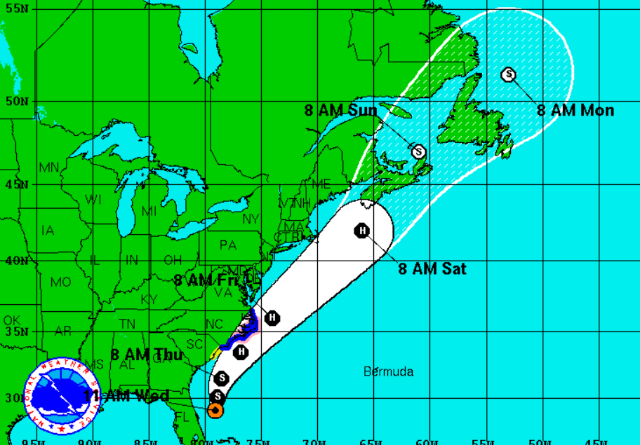Hurricane Arthur 1