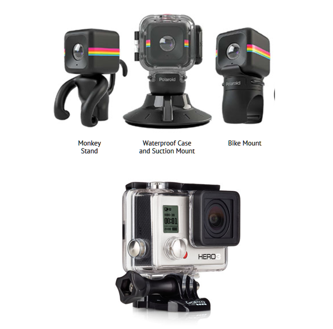 Polaroid vs GoPro