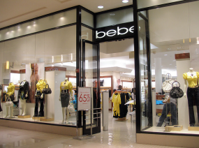 Bebe storefront