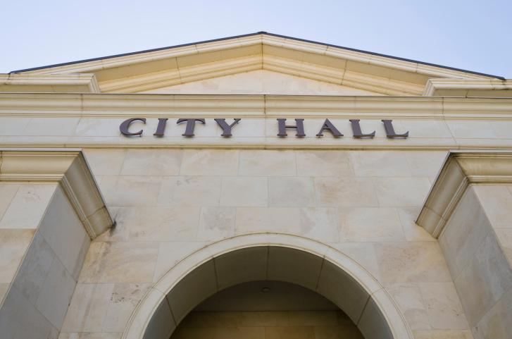 Imposing View of City Hall