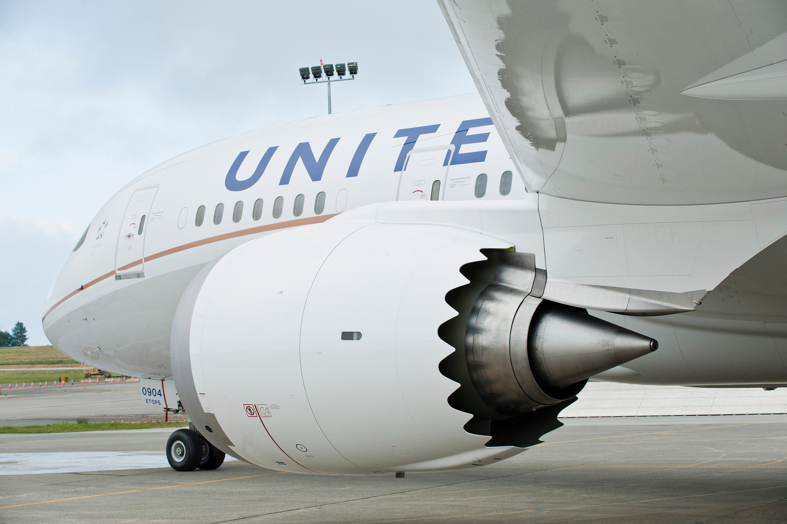 United 787 Dreamliner