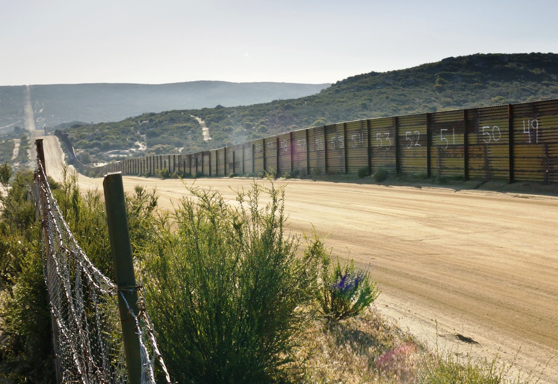 US/Mexico Border Fence