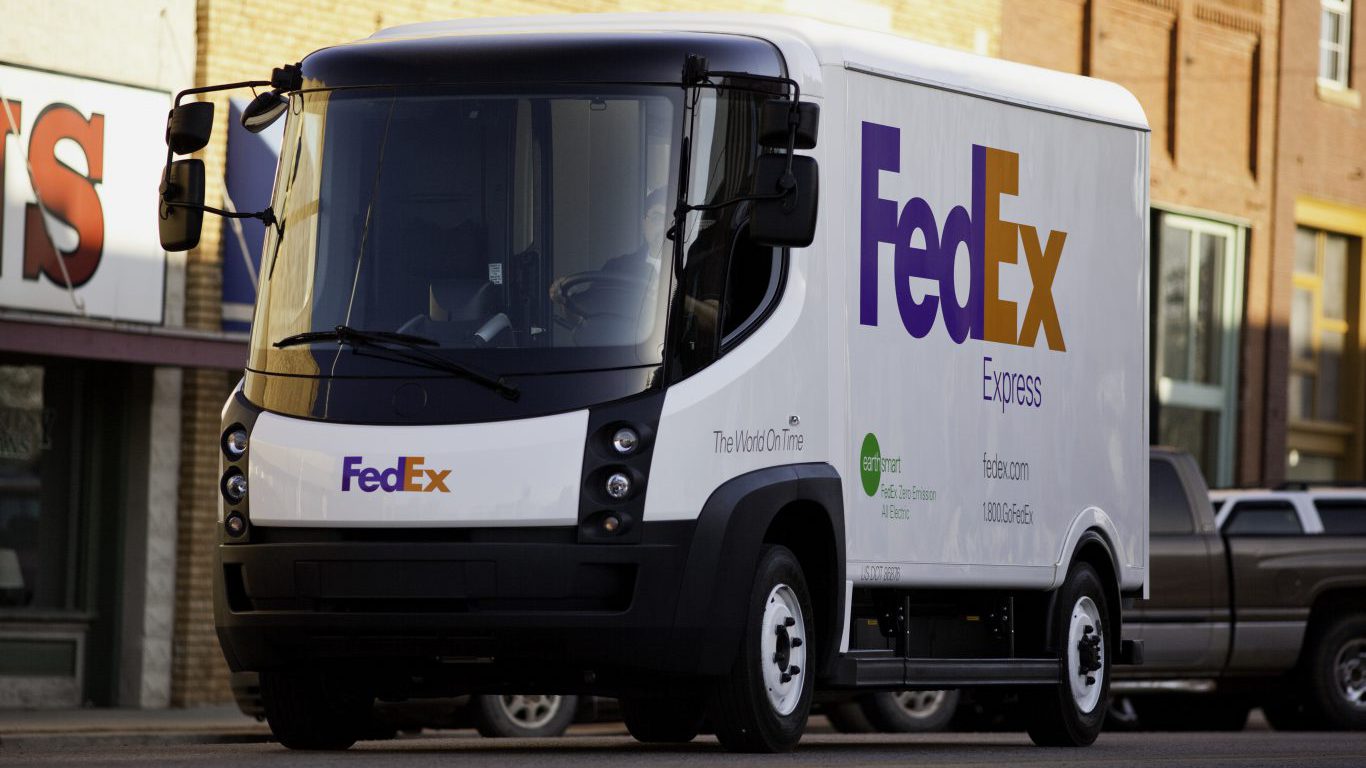 FedEx truck