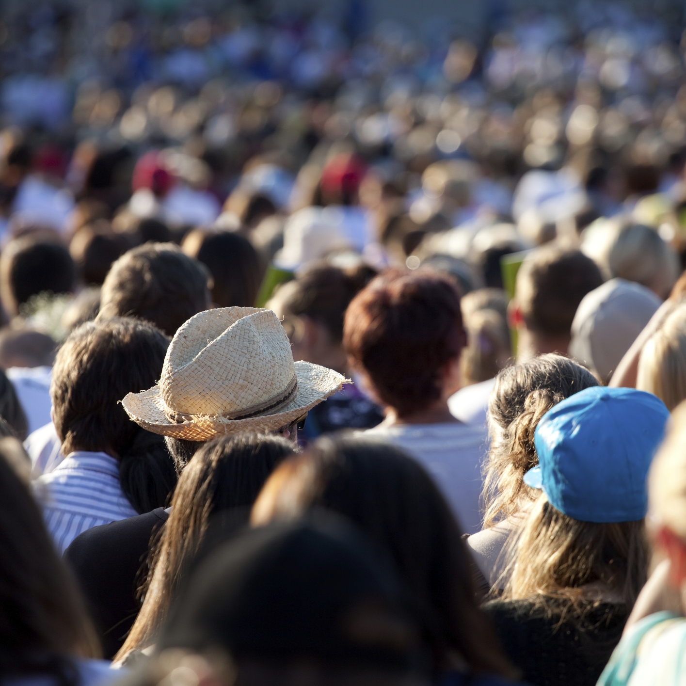 Large crowd of people