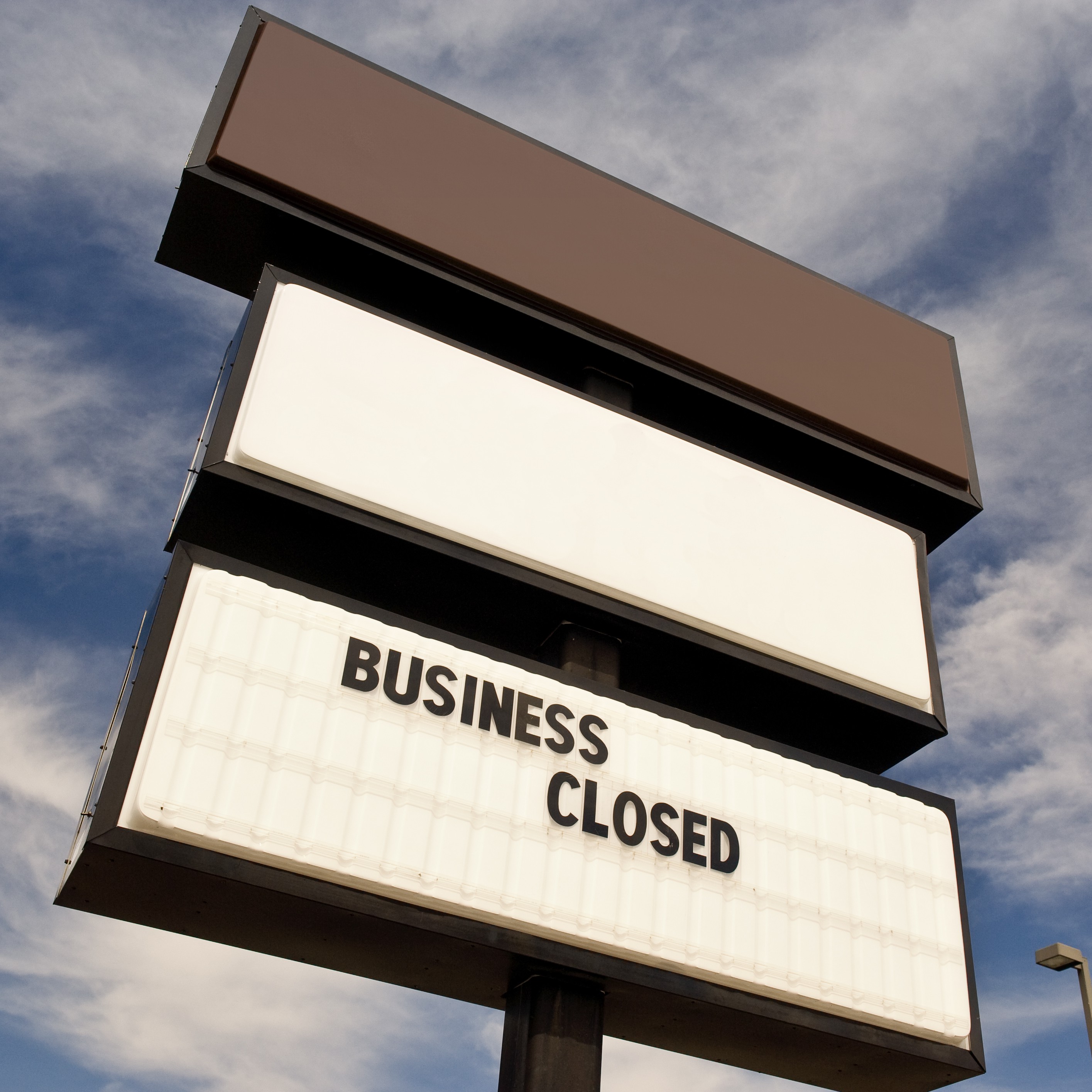 Business Closed Sign