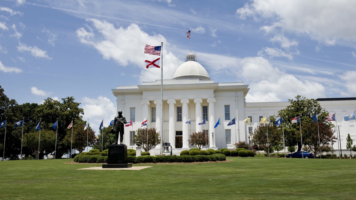 State Capital Building of Alabama.