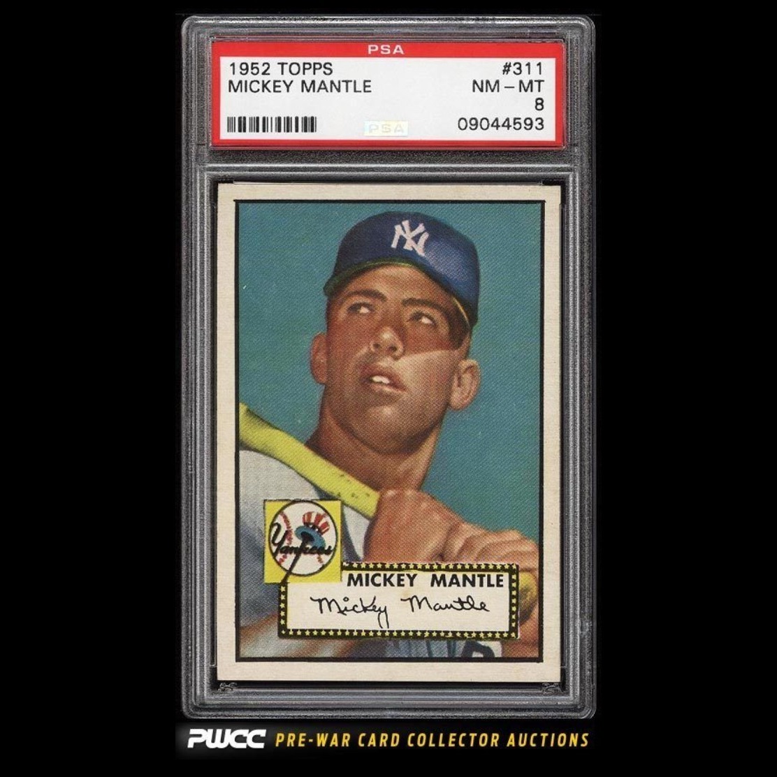 New All-Time Record Sale Price Coming for 1952 Topps Mickey Mantle Baseball Card
