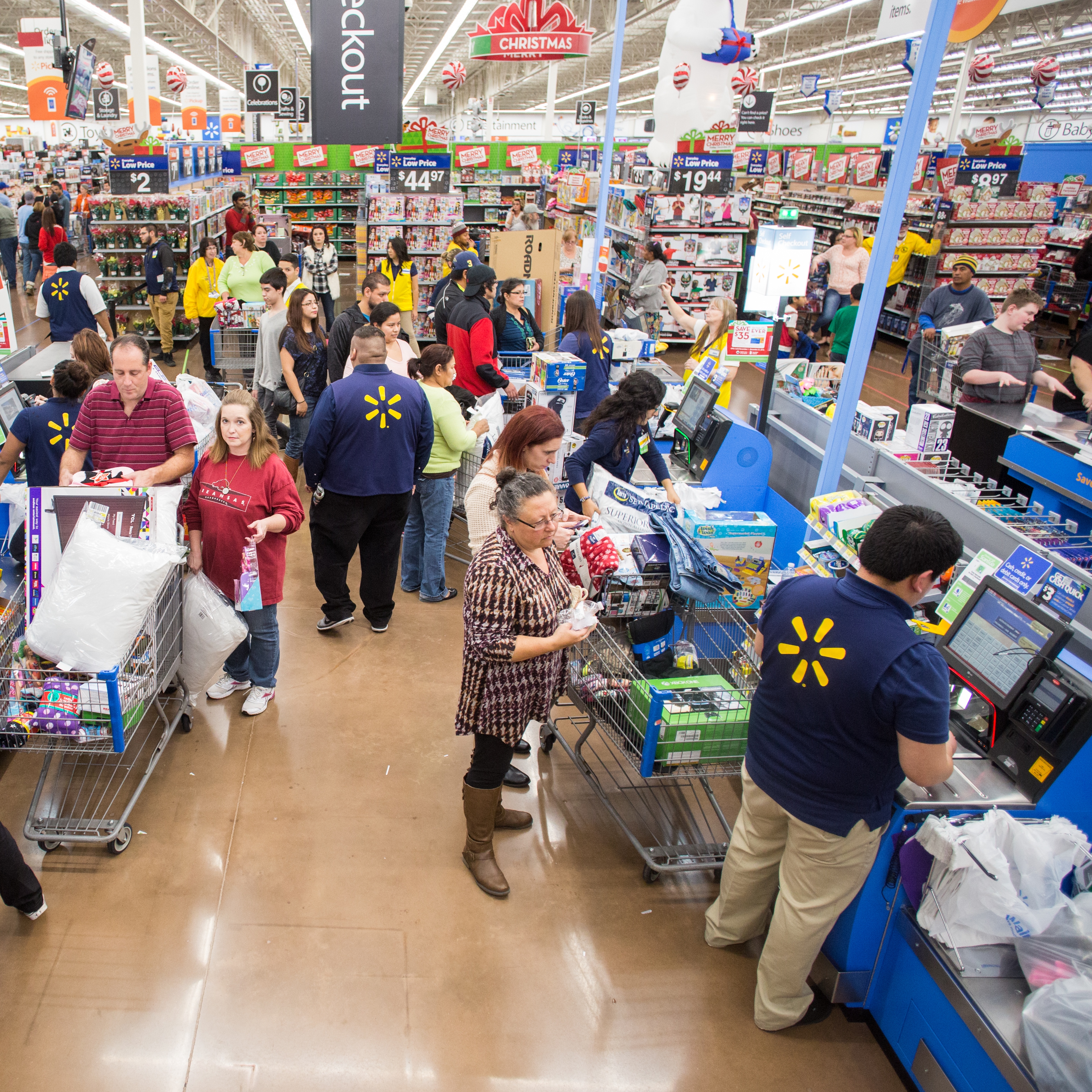 Walmart checkout