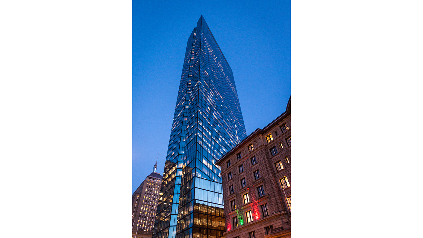 John Hancock Tower, Blue Hour