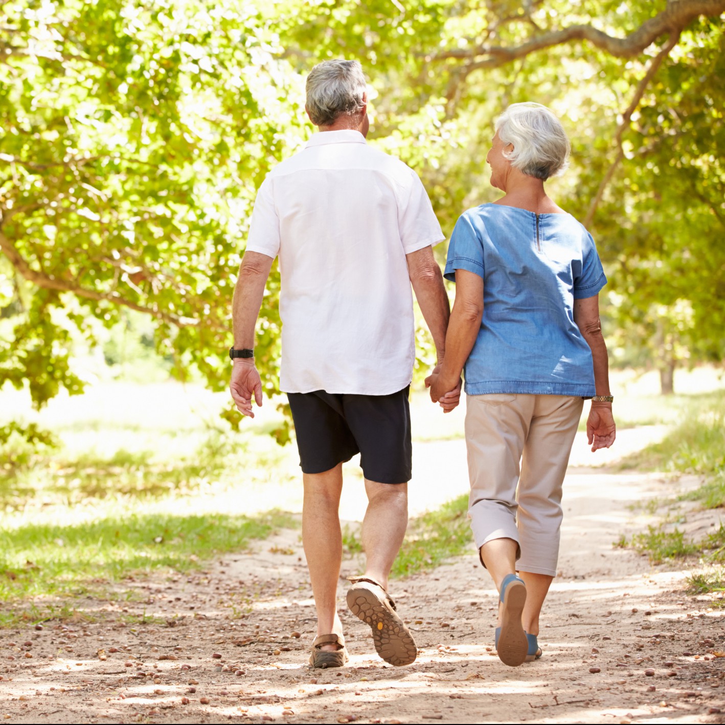 Old People Walking