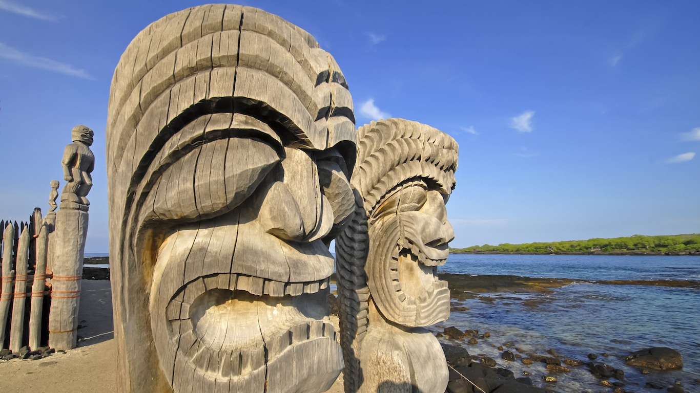 Ki&#039;i Carving, Hawaii