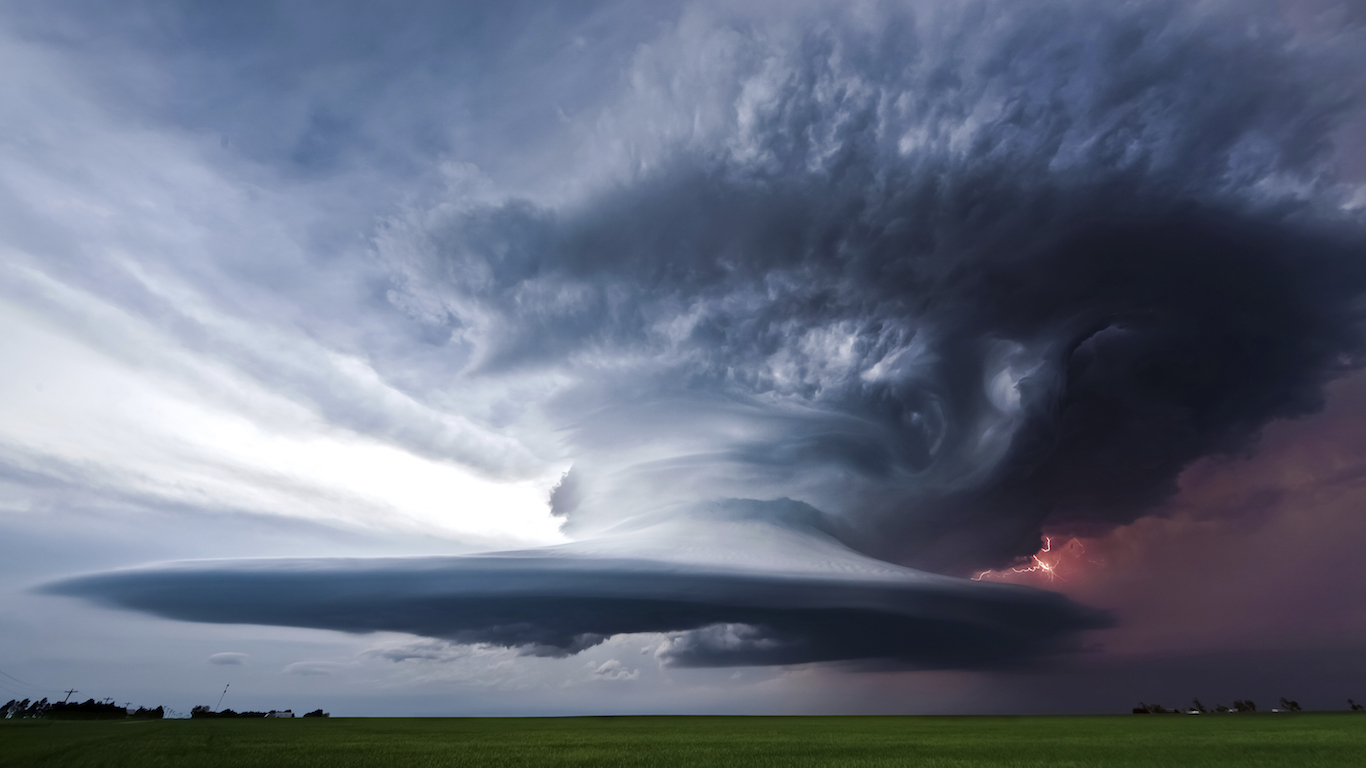 Oklahoma Storm, thunder and lightning