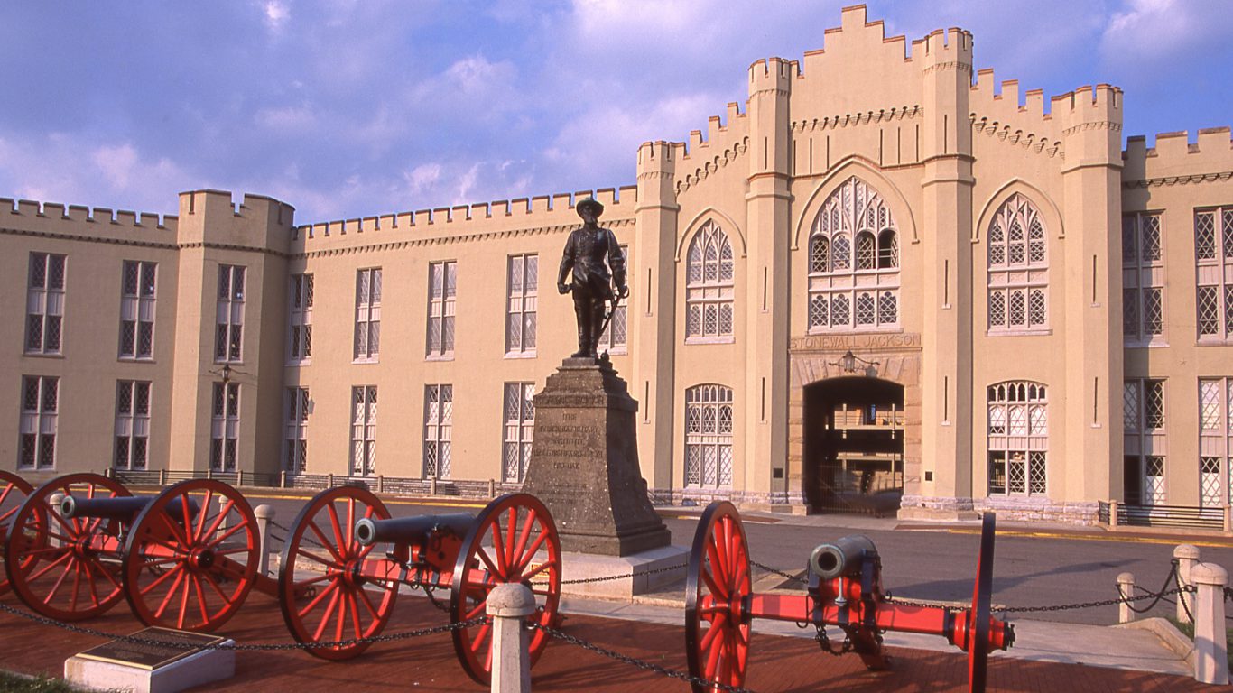 Stonewall Jackson statue, Lexington, Virginia