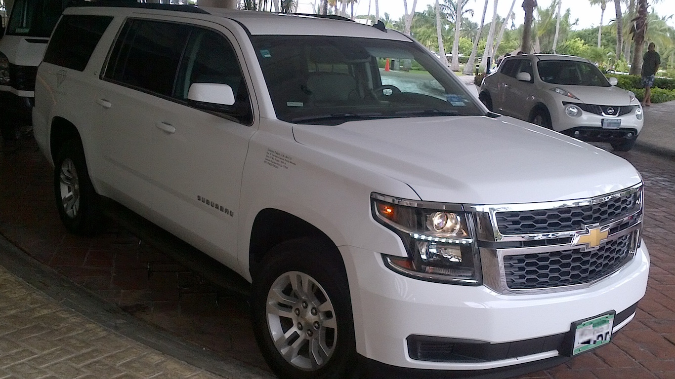 2016 suburban