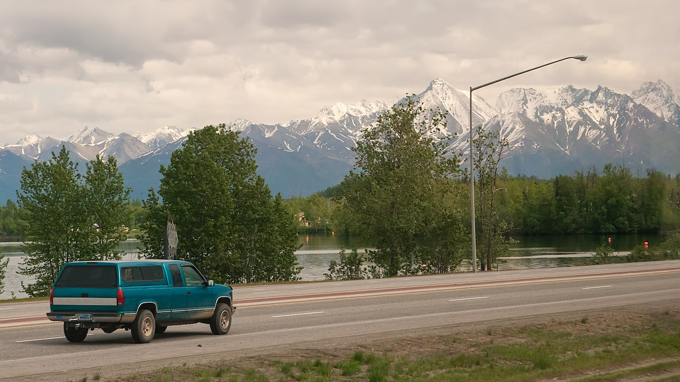 Mountain Views in Wasilla, Alaska