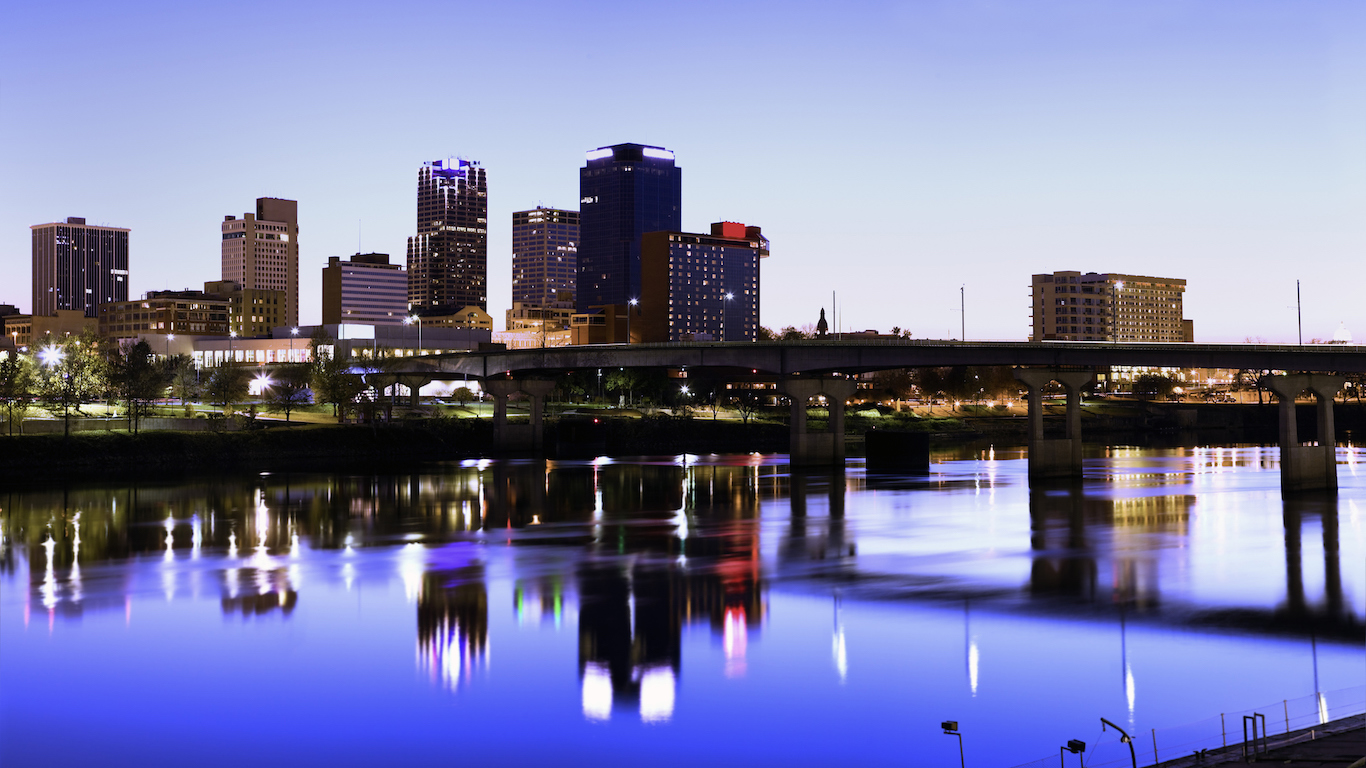 Evening in Little Rock