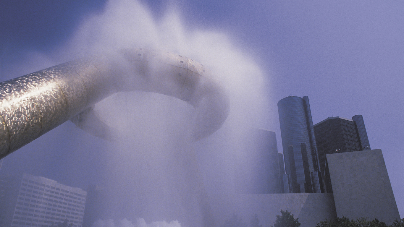 Fountain, Detroit, Michigan