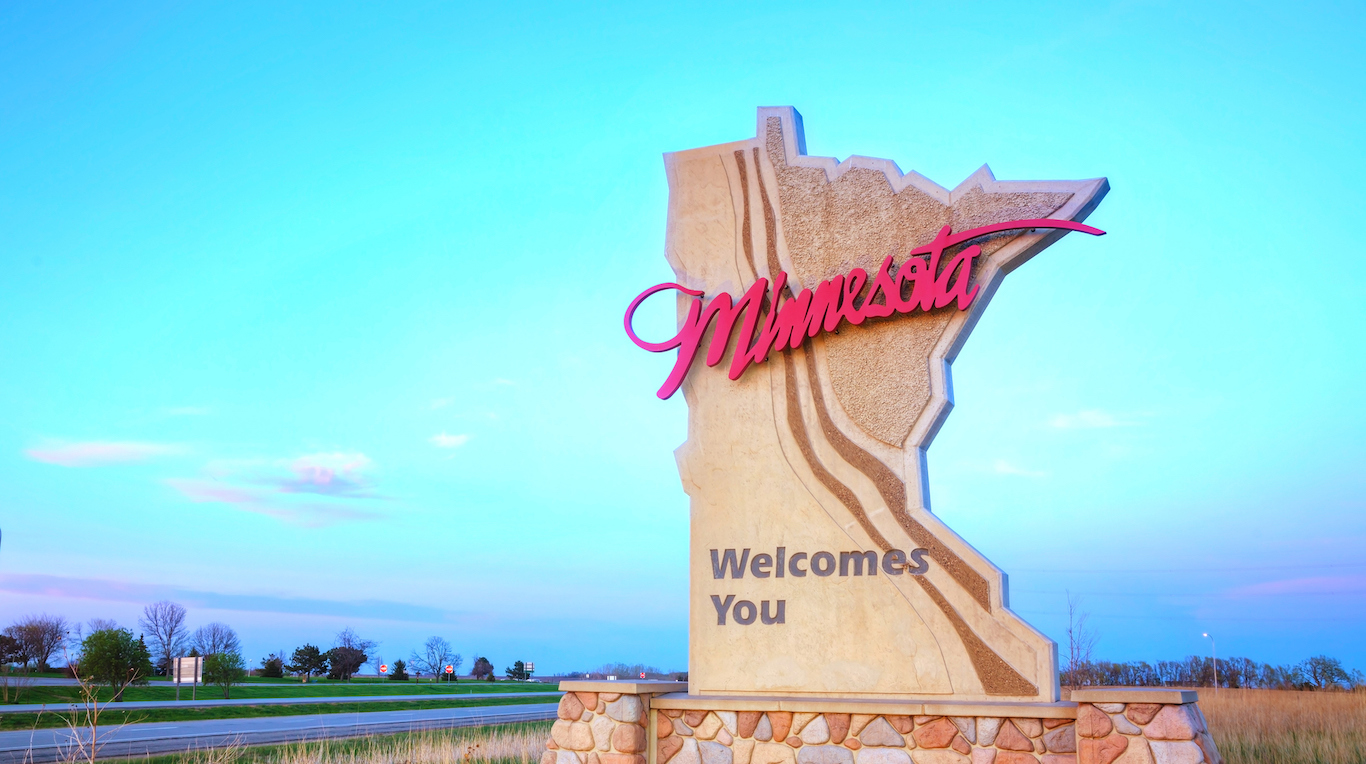 Minnesota welcomes you sign