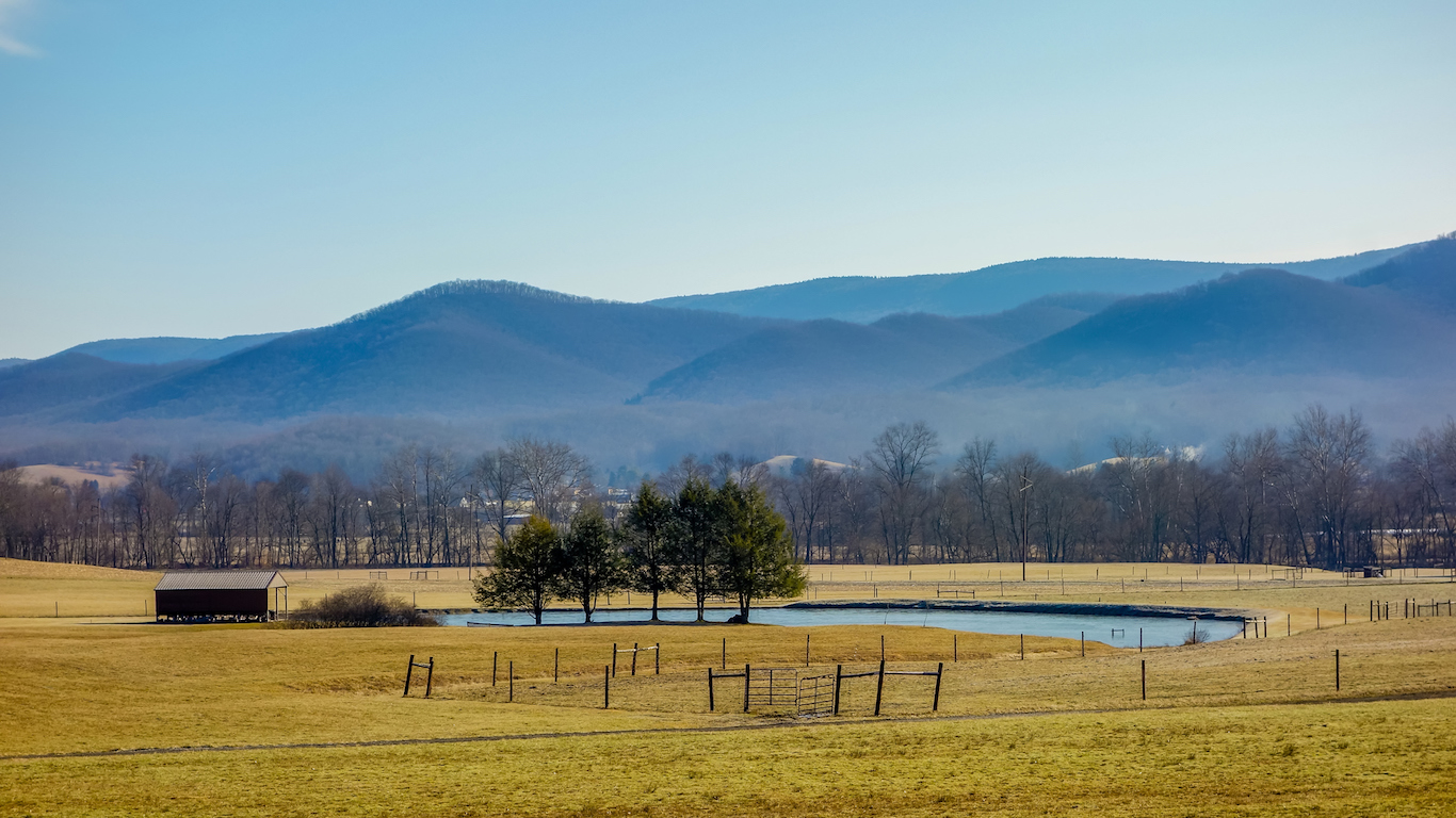 west virginia mountain landscapes