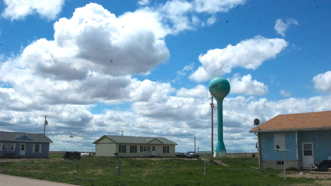 Allen, Bennett County, South Dakota