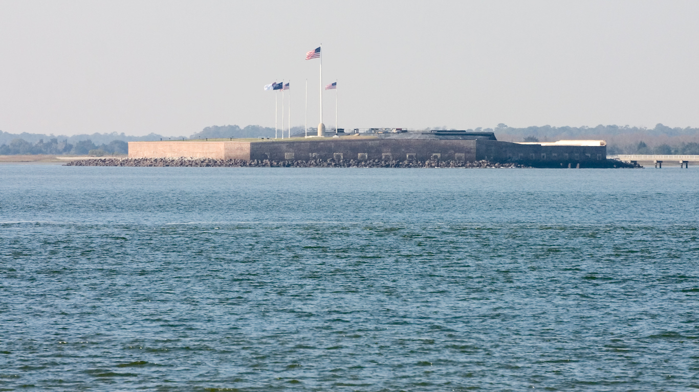 fort sumter in Charleston