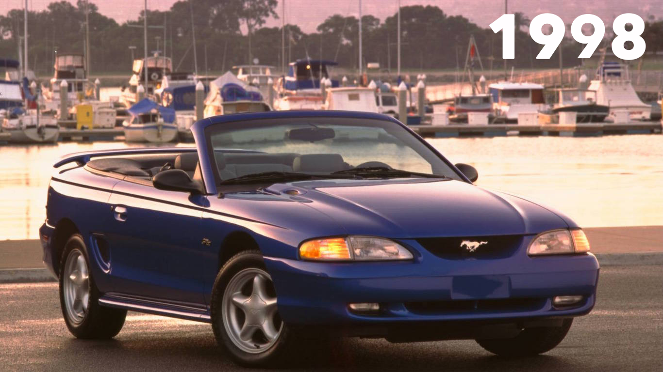 1998 Mustang GT 3/4 Front