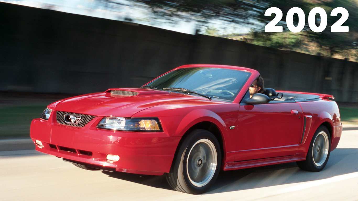 2002 Ford Mustang GT Convertible