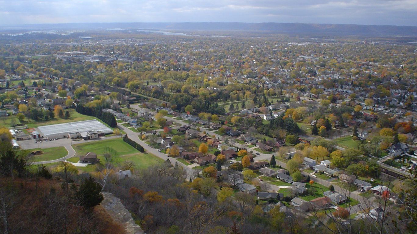 View from Grandad Bluff in La Crosse, Wisconsin 3 by Runner1928