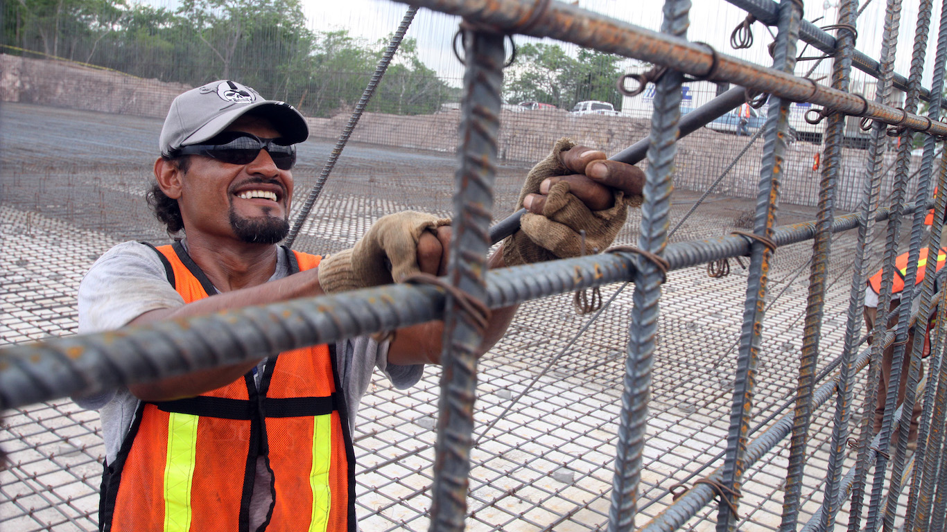 Reinforcing iron and rebar workers