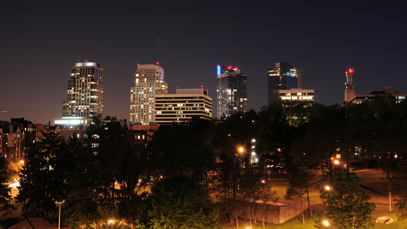 Cityscape of White Plains, New York