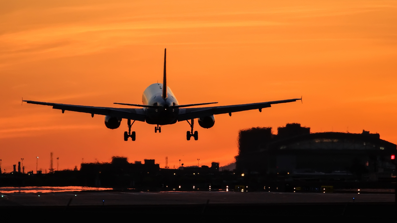 Airplane Sky Harbor Airport, Arizona