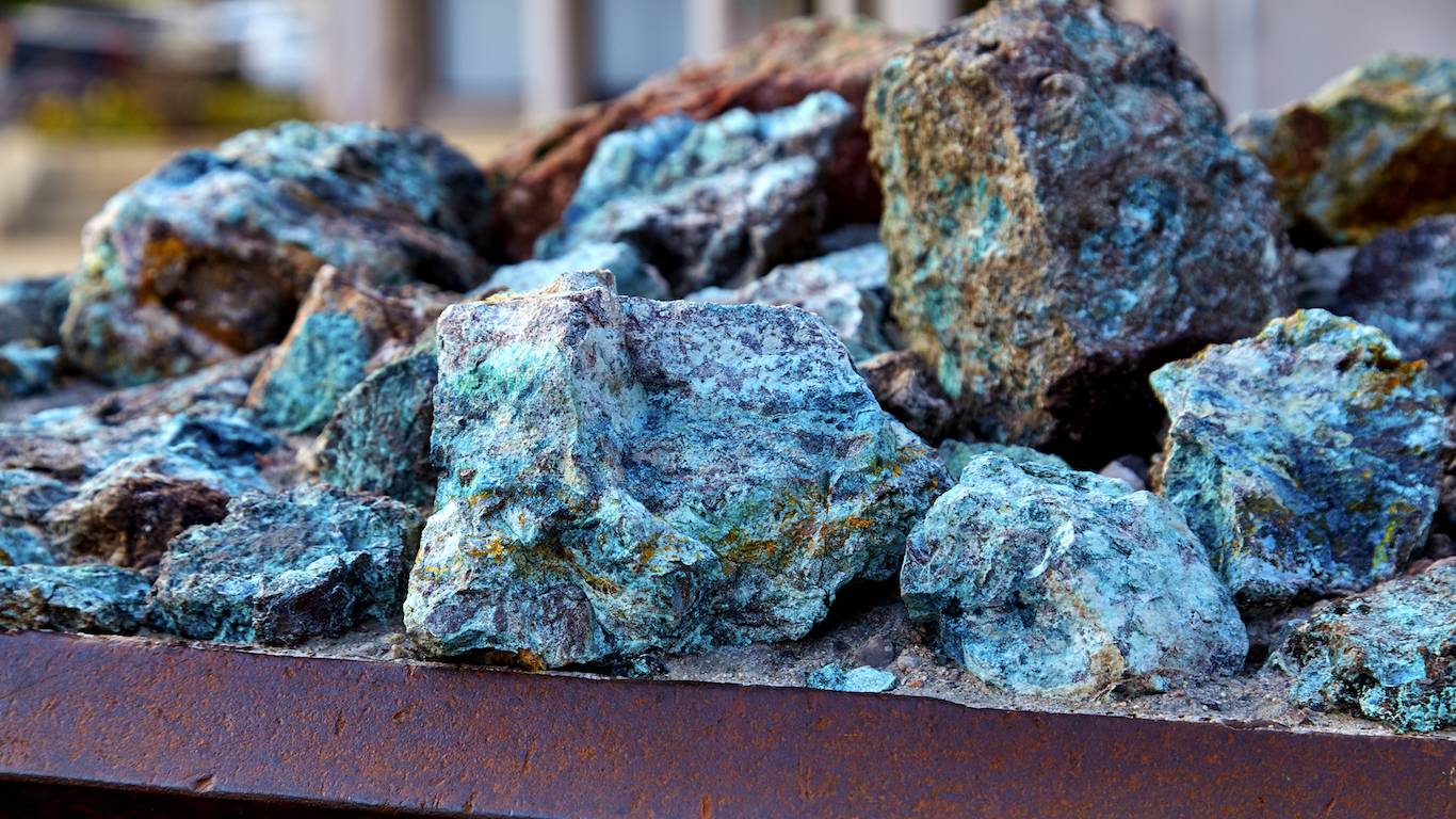 Raw Copper Ore