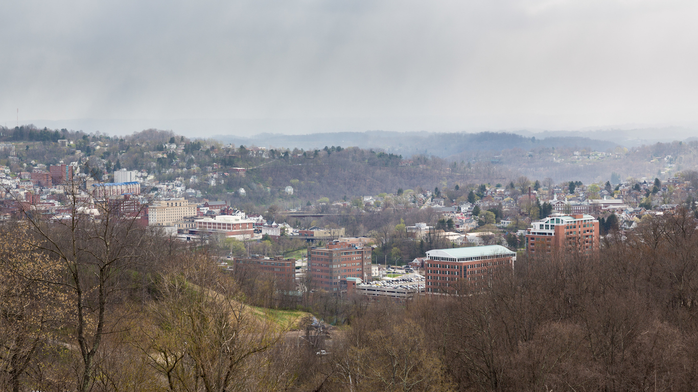 City of Morgantown in West Virginia