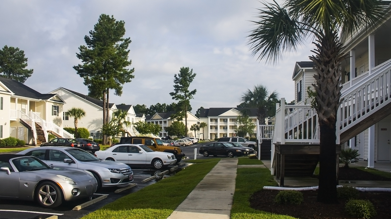 Southern neighborhood, South Carolina Cars