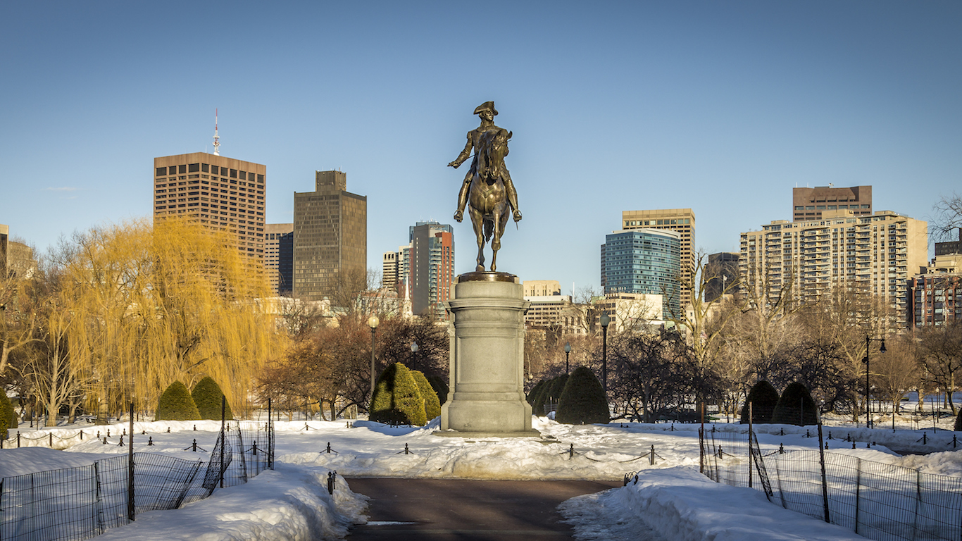 Boston Public Garden, Massachusetts