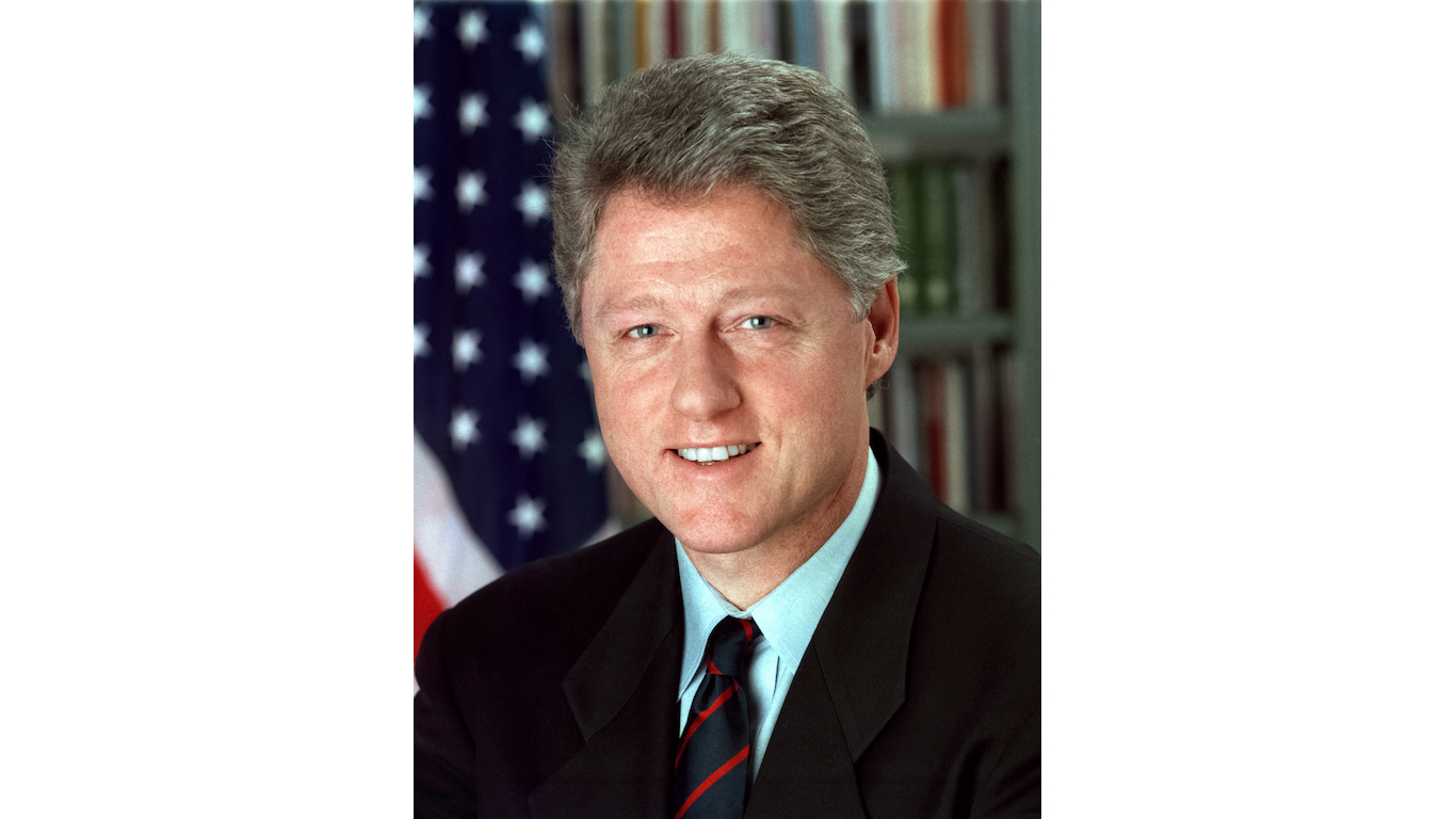 President William Jefferson Bill Clinton