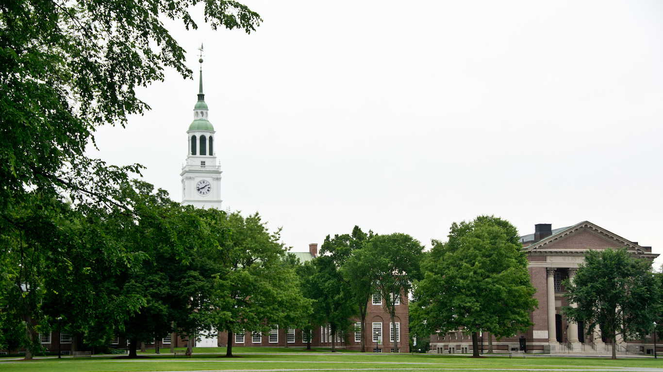 Dartmouth College, Hanover, New Hampshire