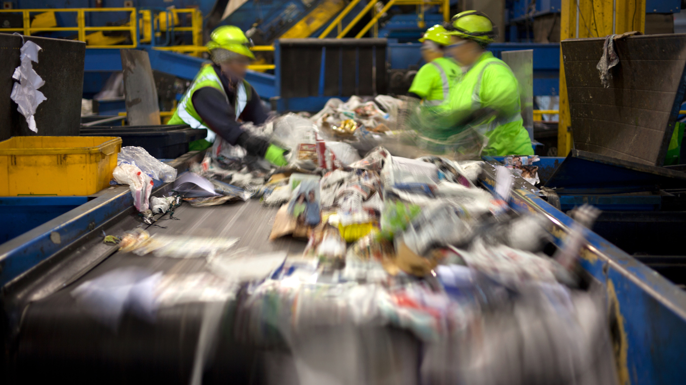 Recycling belt, Materials Recovery Facility