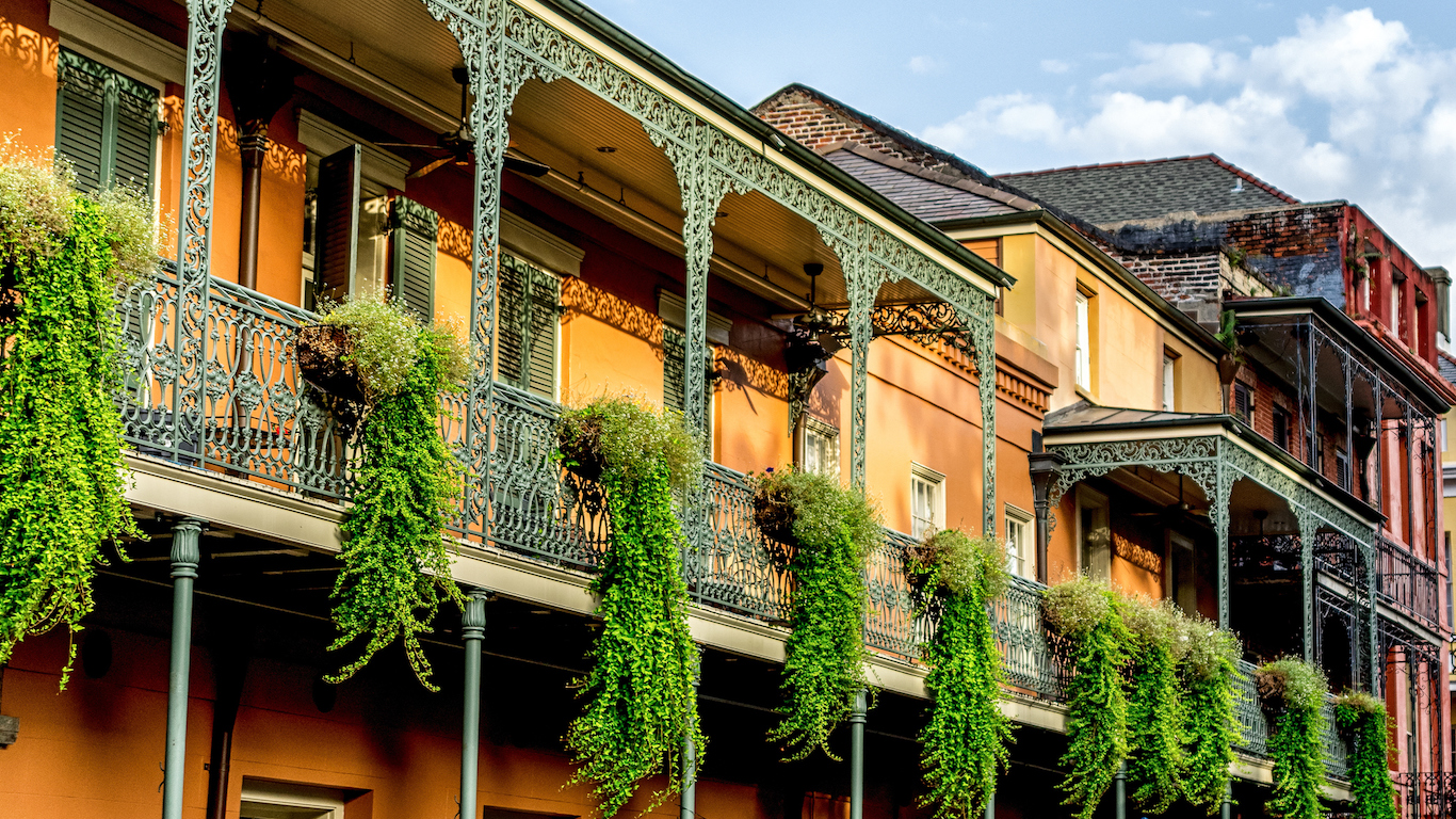 Balcony with Plants #12 French Quarter New Orleans, Louisiana