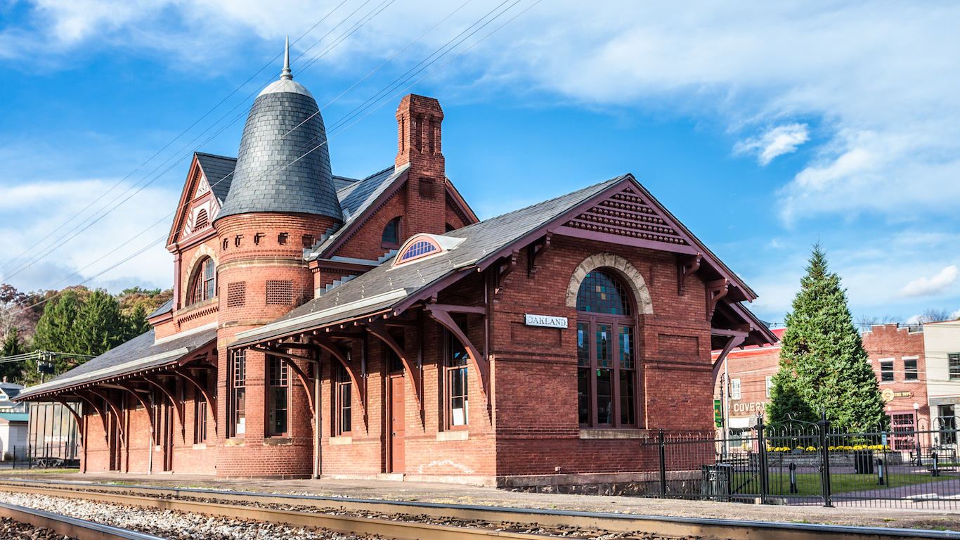 Oakland, Garrett County, Maryland, Train Depot