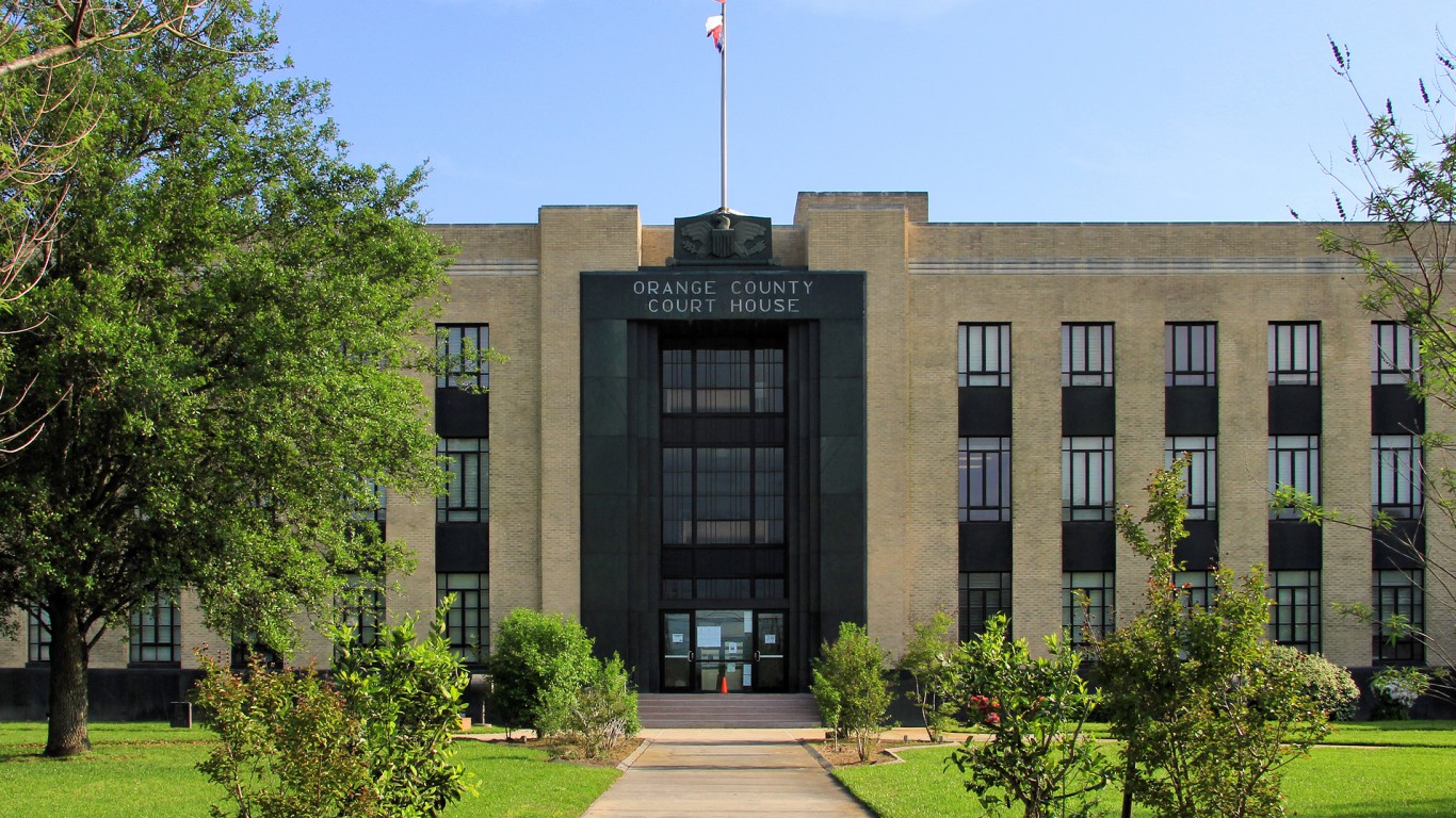 Orange county tx courthouse 2015 by Larry D. Moore