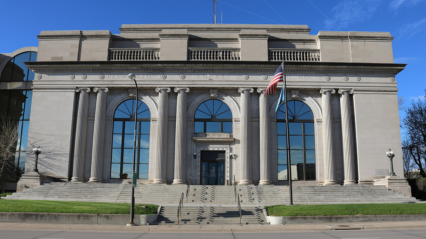 Pennington County Courthouse 2017 by Jeffrey Beall