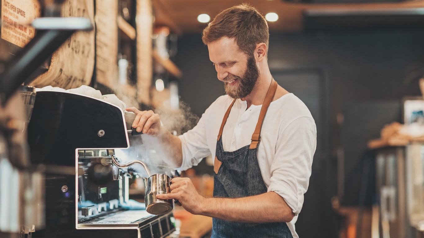 Starbucks barista