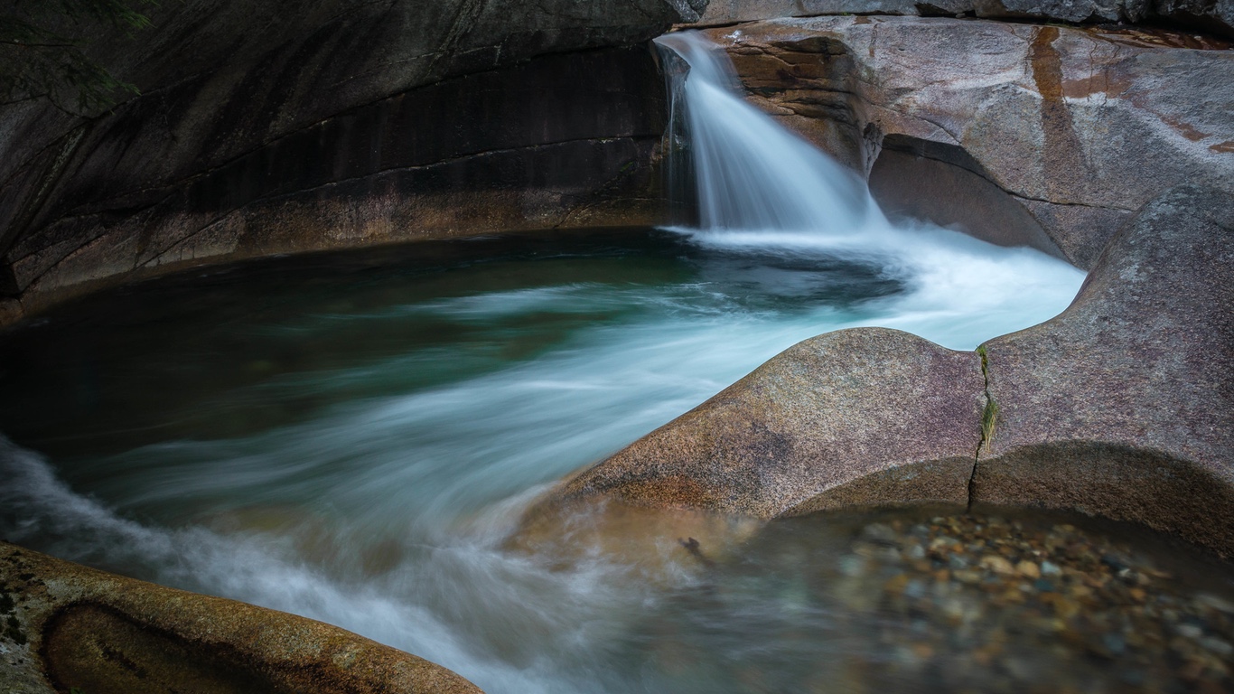 Franconia Notch Basin by Peter Rivera