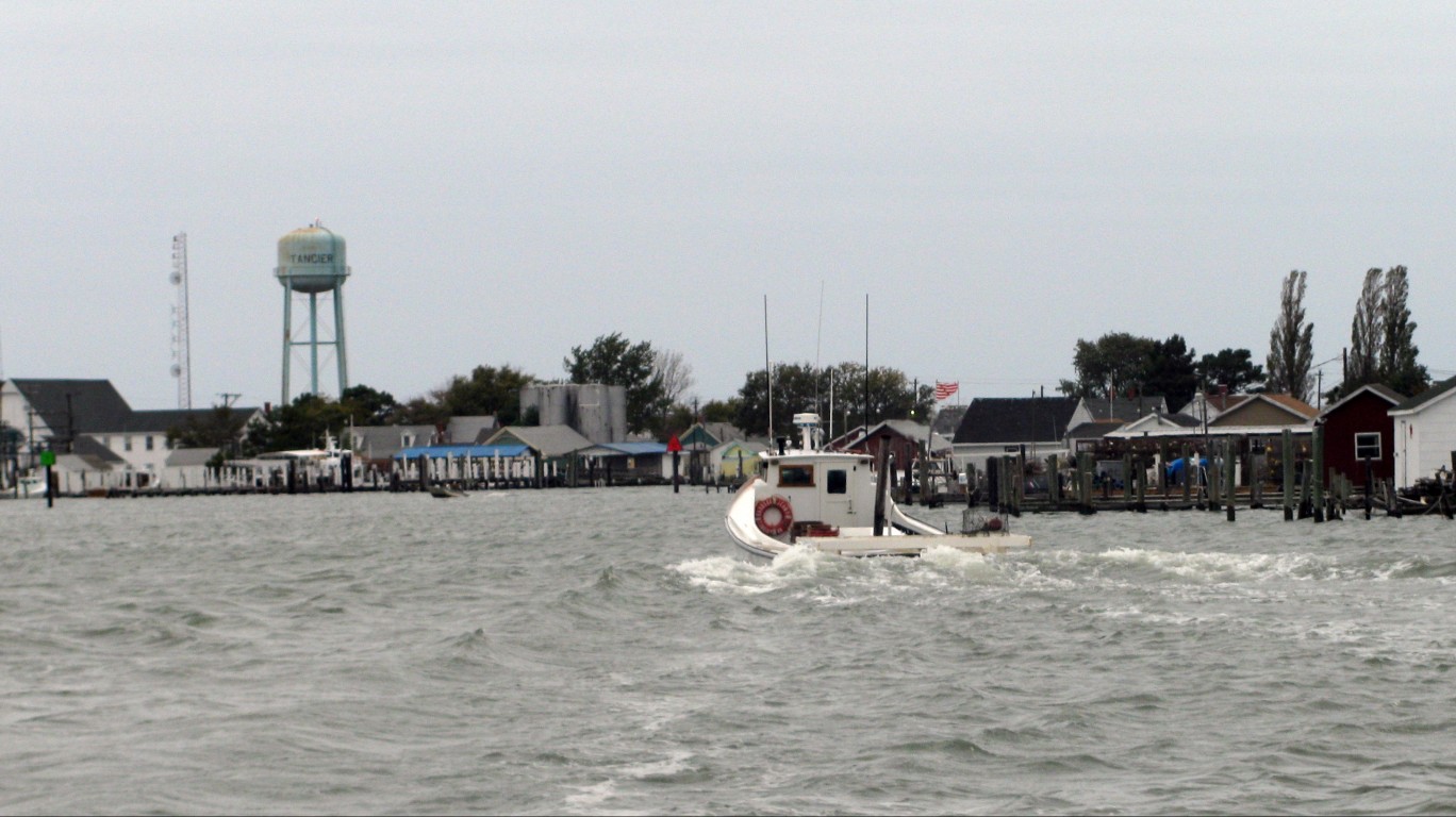 Tangier Island Virginia by baldeaglebluff